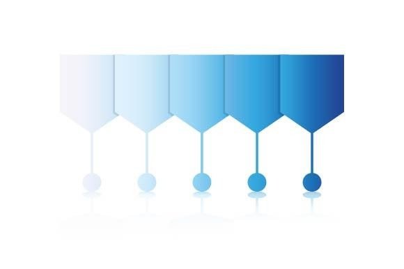 Blue Process Diagram Chart Infographic Review