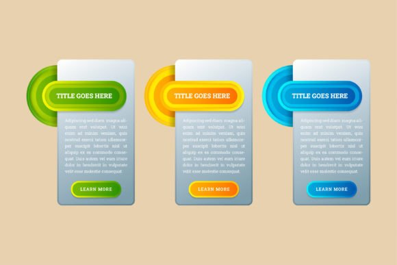 Circle Rectangle Infographic Element: Graphics Review