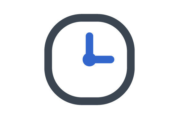 Clock, Watch Icon: Graphics for Local Branding