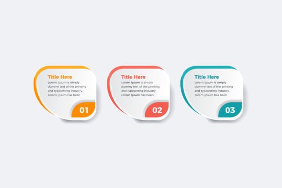 Colorful Infographic Business Process Graphics Review
