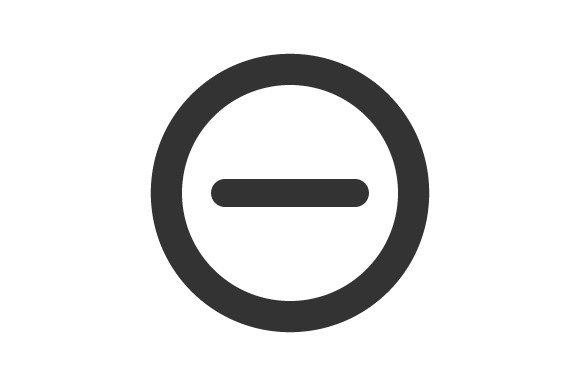 Delete, Minus Icon: Graphics & Icons for Local Brands