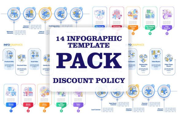 Discount Strategy Infographic Templates: Graphics Review