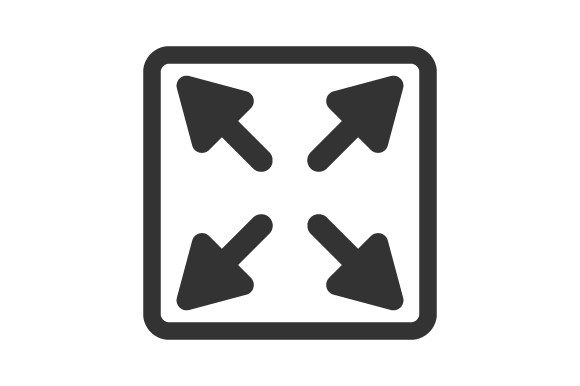 Full, Maximize Icon: Graphics for Editorial Clarity