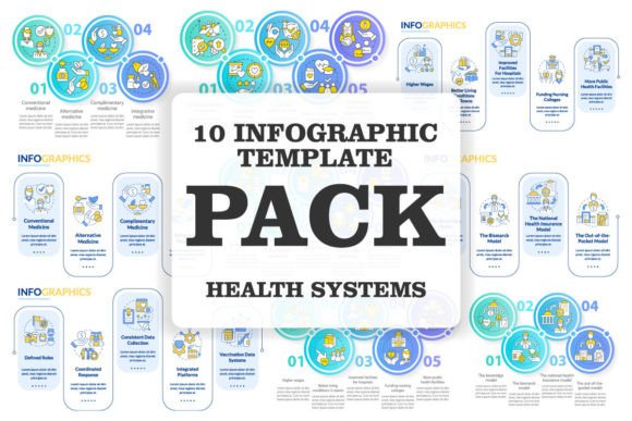 Healthcare System Infographic Templates: Graphics Review