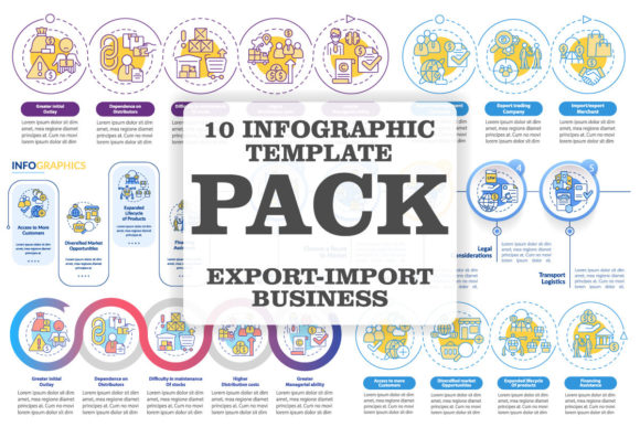 Import and Export Infographic Templates for Graphics
