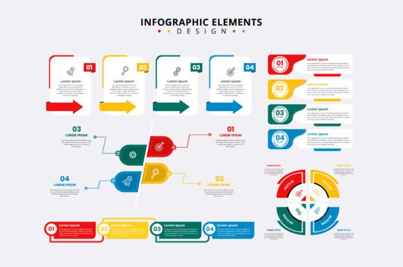 Infographic Elements Collection: Graphics for Local Branding
