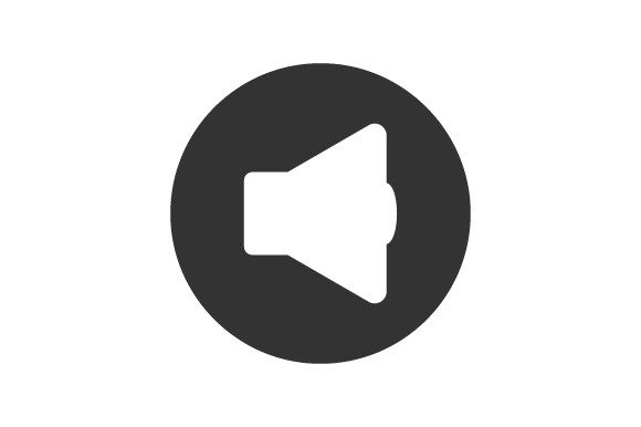 Sound, Volume Icon: Graphics for Local Branding